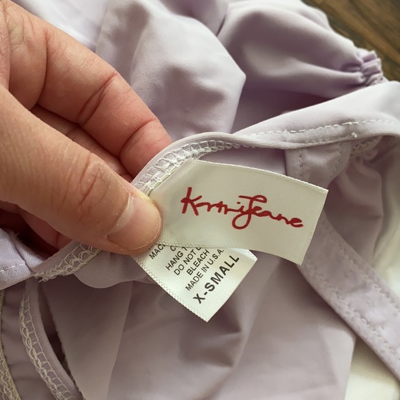 COPY - Kortni Jeane swim top V-neck top - Picture 3 of 5